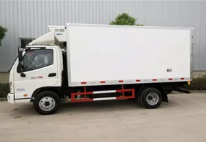 Foton Auman Refrigerator Freezer Van Truck