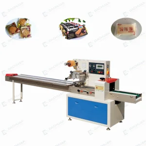 DCWB-320D Horizontal Sandwich Biscuit Flow Wrapper Packaging Machine Packing Machine Guangdong