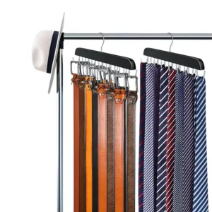 Wood Tie Rack