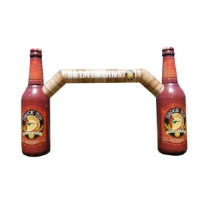 Boost Your Brand with Promotional Custom Finish Line Balloon Inflatable Entrance Arch featuring your LOGO