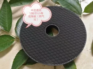 Round Square Hexagon Circular Triangle Shapes Cordierite Honeycomb Ceramic Plate for Baking Oven Burning Part
