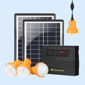 off Grid Mini Solar Home System 10W Solar Panel Kit SKD Solar Lighting System for Africa/Nigeria/Rwanda/Uganda/Tanzania Market Indoor and Outdoor Use