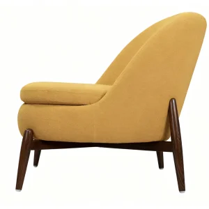 Ergonomic Fabric Lounge Chair