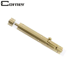 Modern Security Hardware Door Bolt Brass Flush Bolt Floor Door Lock Bolt