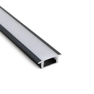 Slim Black LED Strip Profile