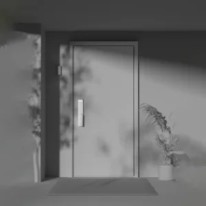 Puerta de seguridad exterior personalizada Seleccionar puertas de metal decorativas Puerta de seguridad exterior para casa