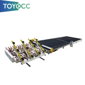 CNC Glass Processing Machinery Cutting Machine Line Double Turn Loading Glass Cutting Line