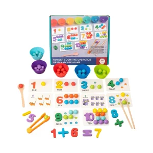 Montessori Wooden Math Toy Set for Toddler