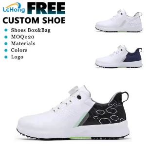 Custom Mesh Golf Shoes All Seasons Spike Less