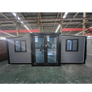 Hybrid Structure Expandable Container House for Mixed-Use Commercial and Residential Development