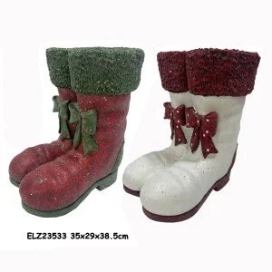 High-Quality Resin Santa Boots Crafts
