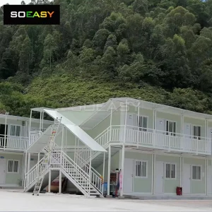 China Suppliers Portable Home Prefab Construction Site Office Flat Pack Container House Factory Price