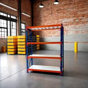 Powder Coated Wire Mesh Shelf for Engine Oil Retail Stand