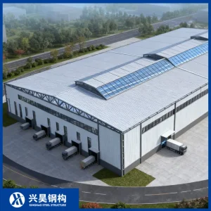 Industrial Portal Steel Frame Workshop Warehouse Prefabricated Metal House Office Prefab Building Steel Structure