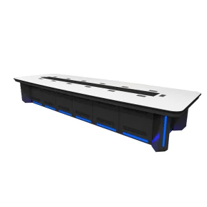 Customized Multi Person Metal Conference Desk