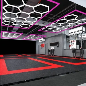 Garage Hexagon LED Light