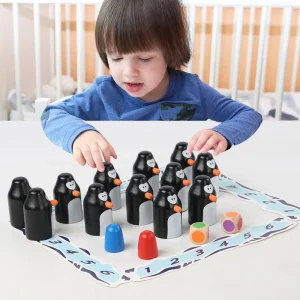 Kids Penguin Memory Training Game Chess Toys Smart Interesting Brain Training Game Preschool Board Game Educational Toy