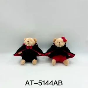 China 2-Pack Vampire Teddy Bear Set | 15cm Halloween Plush Toys Manufacturers, Factories