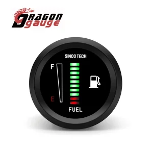 Custom 2 Inches 52mm Electronic Fuel Level Gauge with LED Display - China Suppliers and Factory for 12V/24V Cars Manufacturer, Factory