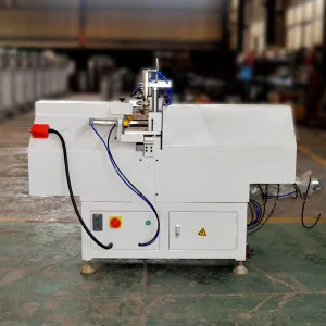 China Manufacturer Jinan Factory Supply Better Price UPVC Window Mullion V Cutting Saw Machine for UPVC Profils with ISO CE Certificate