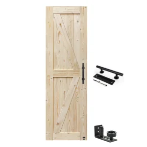 Soundproof Wooden Barn Door