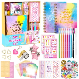 Customized Journal Scrapbooking Stationery Gift Box DIY Set Notebook with Pen