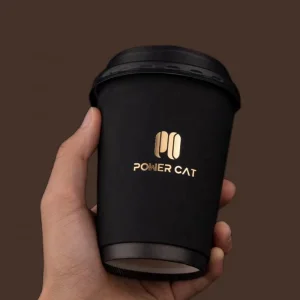 Disposable Double Wall Paper Cup For Hot Drinks