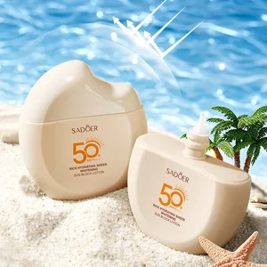 Private Labels SADOER Rice Sunscreen Moisturizing Whitening