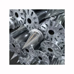 Durable Q235 Hot DIP Galvanized Earth Screw Pile Anchor Solution