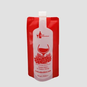 PLA Pbat Corn Starch Retort Pouch Custom Spout Juice Package