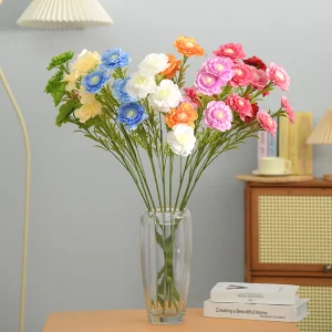 Artificial Silk Rose Flowers