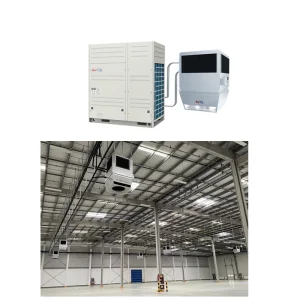 Airts Ductless Industrial Vrf Air Conditioner with Top Air Recovery R410A ODU and Idu for Warehouse Workshop Factory School Auditorium Heating Cooling 380V