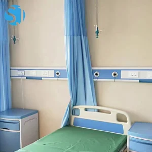 Modular Hospital Bed Head Unit with Integrated Gas, Electrical, Power, Lighting and Communication System