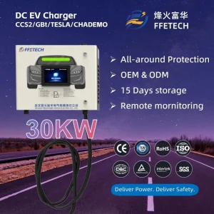 Byd 30kw Innovative Charging Solution with IP54 Waterproof Design