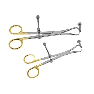 Orthopedic Bone Holding Forceps Bone Plate Holding Forceps with Drill Guide 1pc Orthopedic Pet Surgical Instrument