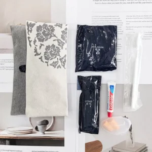 Exquisito kit de amenidades desechable personalizado para aerolíneas para clase económica