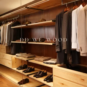 Wooden Wardrobe Japanese Design