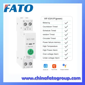 Disjuntor Miniatura WiFi Inteligente Tuya