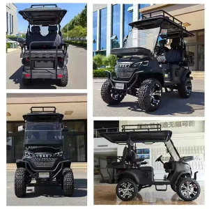 4 6 Seater Electric Golf Carts Cheap Prices Buggy Car for Sale Chinese Club Prezzi Four Enclosed Power Golf Cart