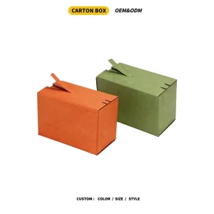 Custom Colored Corrugated Zipper Carton