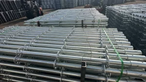 Q345 Allround Heavy Duty Ring Lock Scaffold Hot-Dipped Galvanized Ringlock Scaffolding for Construction