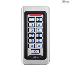 2000 User Capacity Wiegand 26 Bit Metal Keypad RFID 125kHz Wiegand Access Control with Card Readers Protocol 0-5m Reading Distance (S602 (EM))