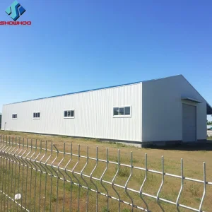 Prefabricated Shed Gable Frame Construction Modular Steel Warehouse Building