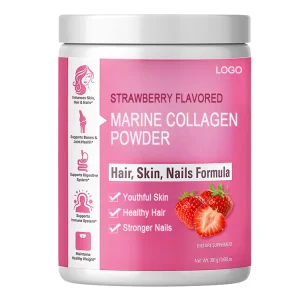 OEM/ODM Organic Marine Collagen Plant Extract Peptide Powder Supplement 246g Skin Hair Nails