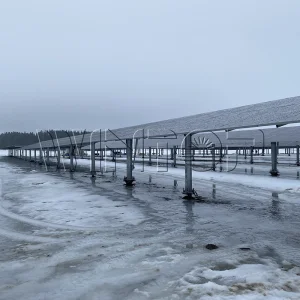 Installation Scheme Solar Photovoltaic Bracket Dual Axis Solar Tracking System