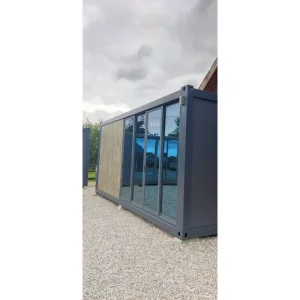 20-Foot Casas de Contenedores Prefabricados Oficinas Móviles de Contenedores Casas de Almacén Modulares Uso Residencial de Centros Comerciales