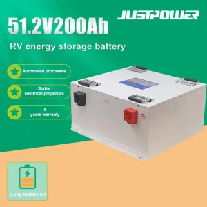 Waterproof Deep Cycle 10kwh 48V 200ah Lithium LiFePO4 Battery for Camper RV/Yacht/Boats/Golf Cart
