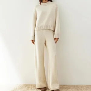 Knitted Sweater Loungewear Set