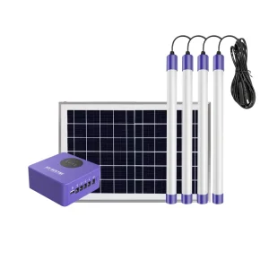 Almacén Solar 10W Sistema de Iluminación
