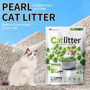 Cassava Tofu Cat Litter